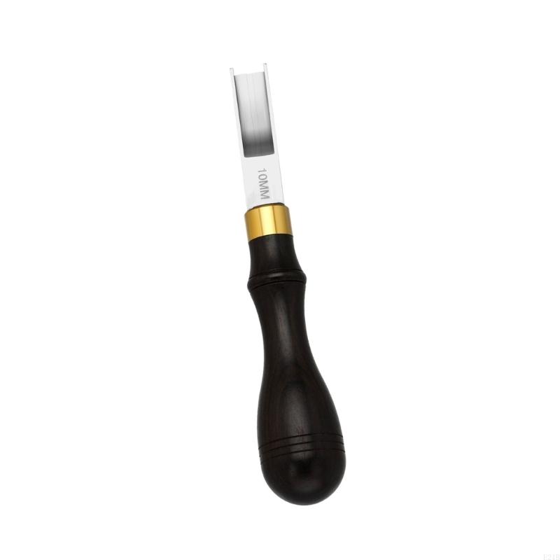 Leatherwork Edge Beveler - Herramienta biseladora bordes cuero, madera, herramienta