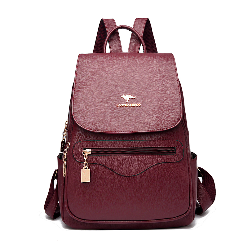Leather Work Backpack - Mochila de cuero de alta calidad