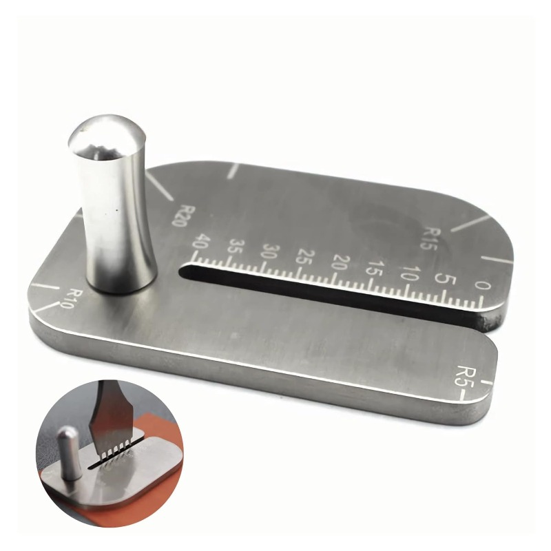 Leatherwork Ruler - Tabla de corte de cuero DIY,