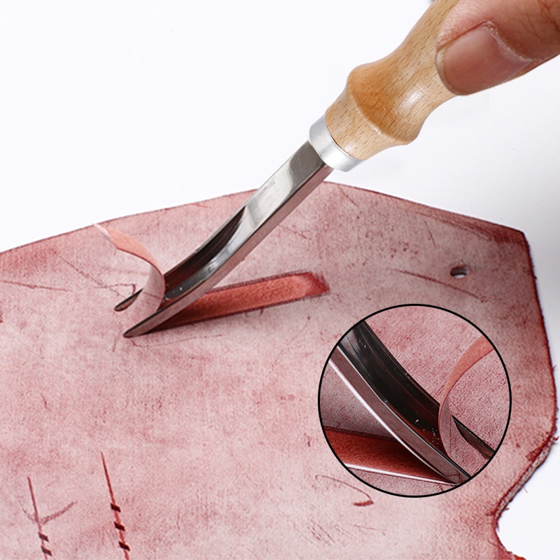 Leatherwork Edge Beveler - Biselador de bordes de cuero, herramienta