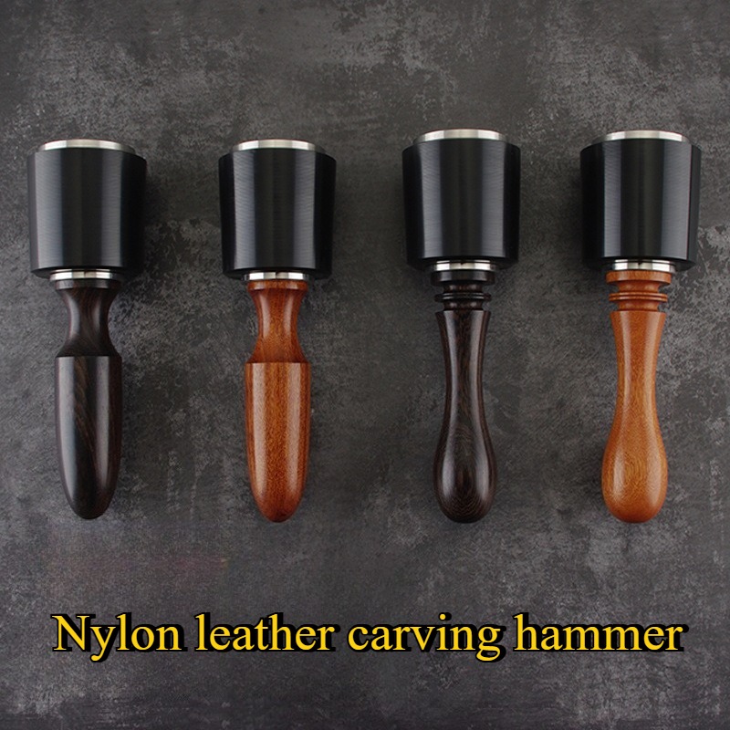 Rivet Setter Tool - Martillo para tallar cuero de nailon,