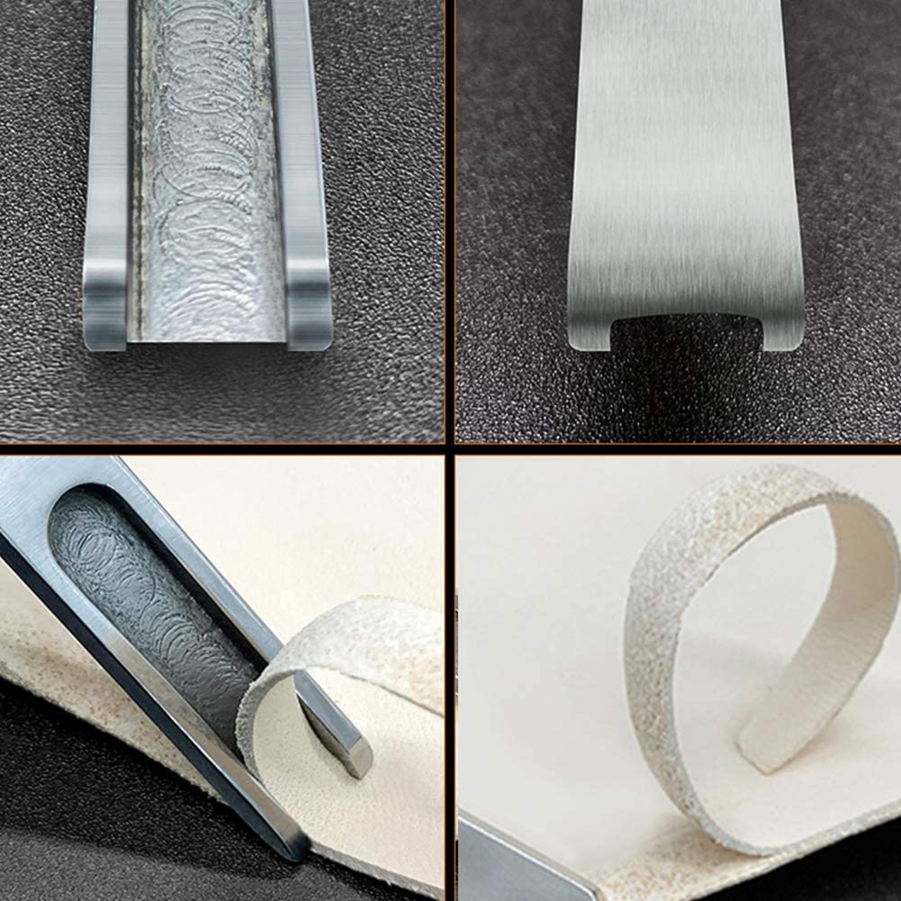 Leather Edge Beveler - Herramienta biseladora de cuero ABSJ-3 de