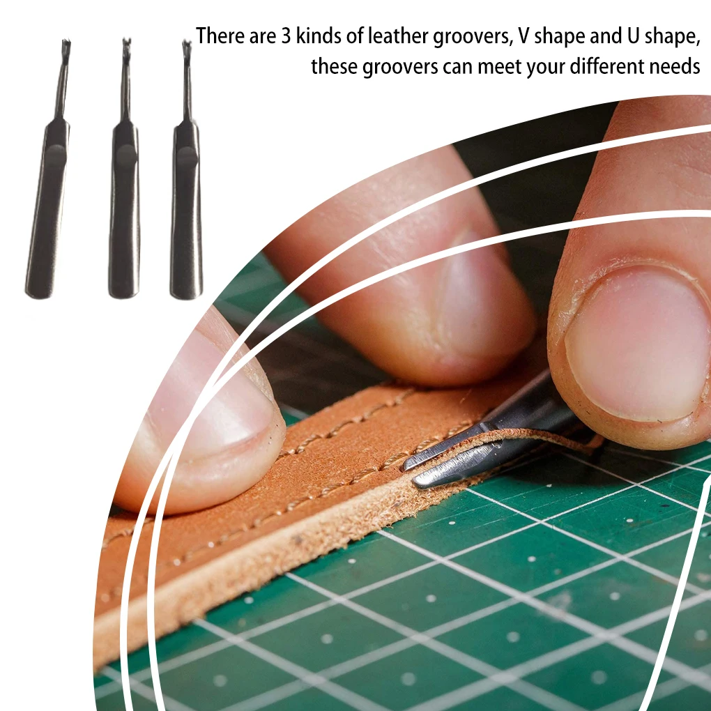 Kit de herramientas para ranur - Leatherwork Edge Beveler reseña y precio