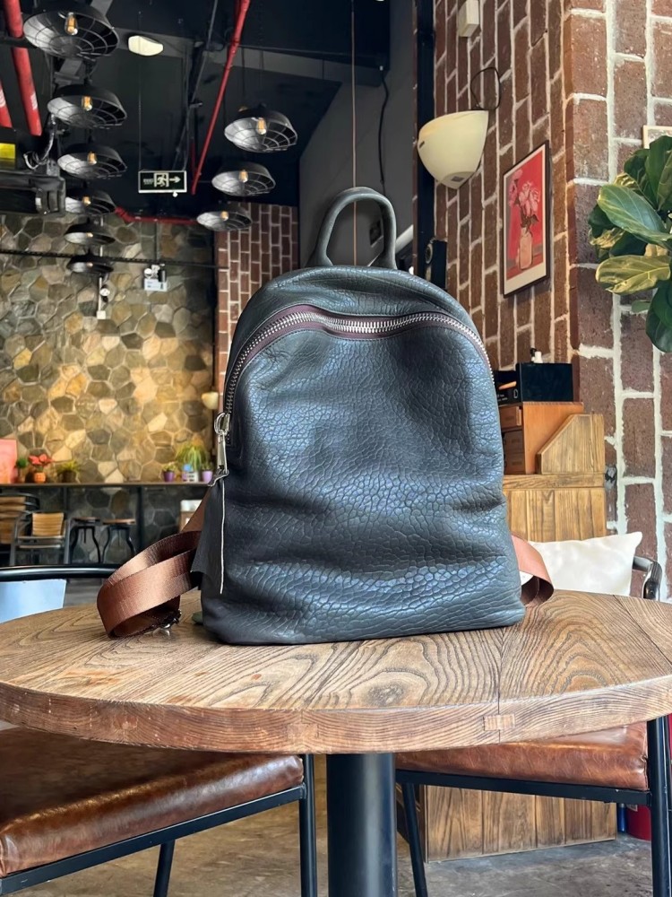 Mochila informal de piel de ov - Leather Work Backpack reseña y precio