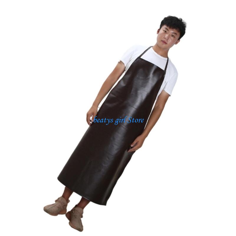 Delantal trabajo cuero PU grue - Leatherwork Apron reseña y precio