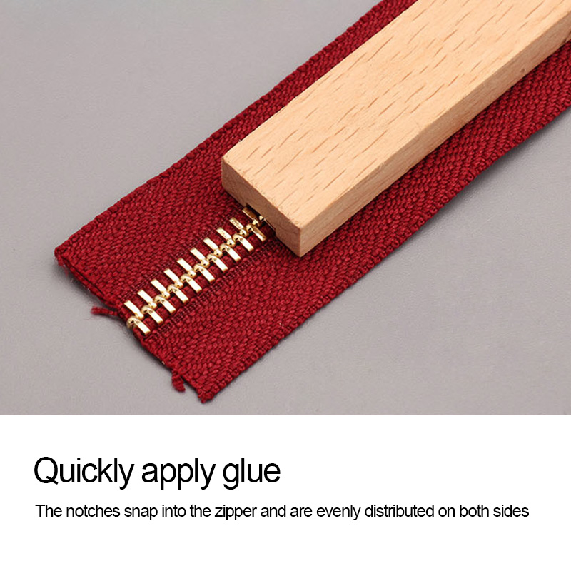 Regla de madera con cremallera - Leatherwork Ruler reseña y precio