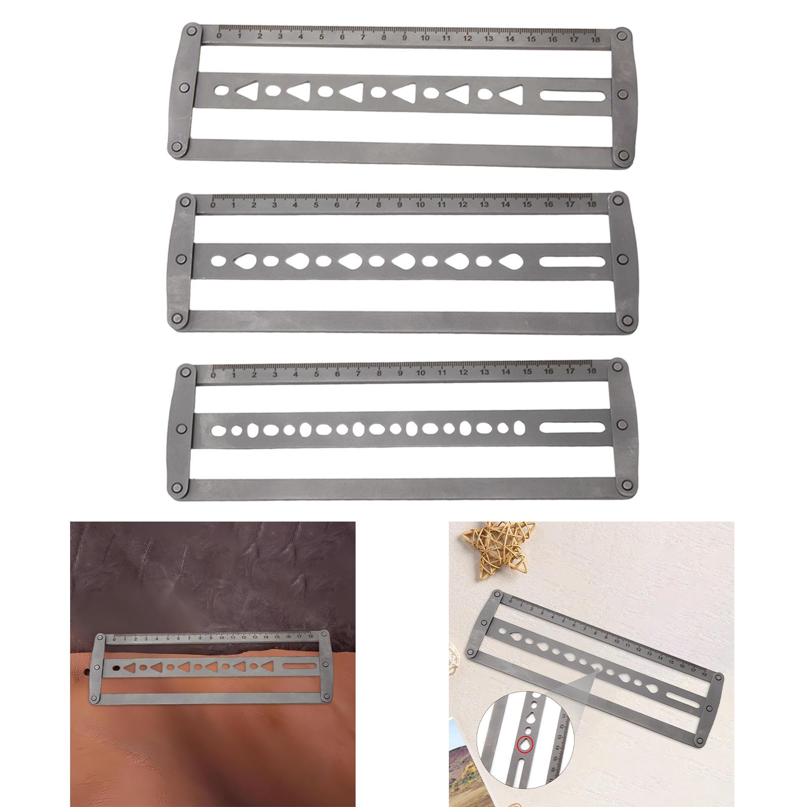 Regla de Posicionamiento de Ci - Leatherwork Ruler reseña y precio