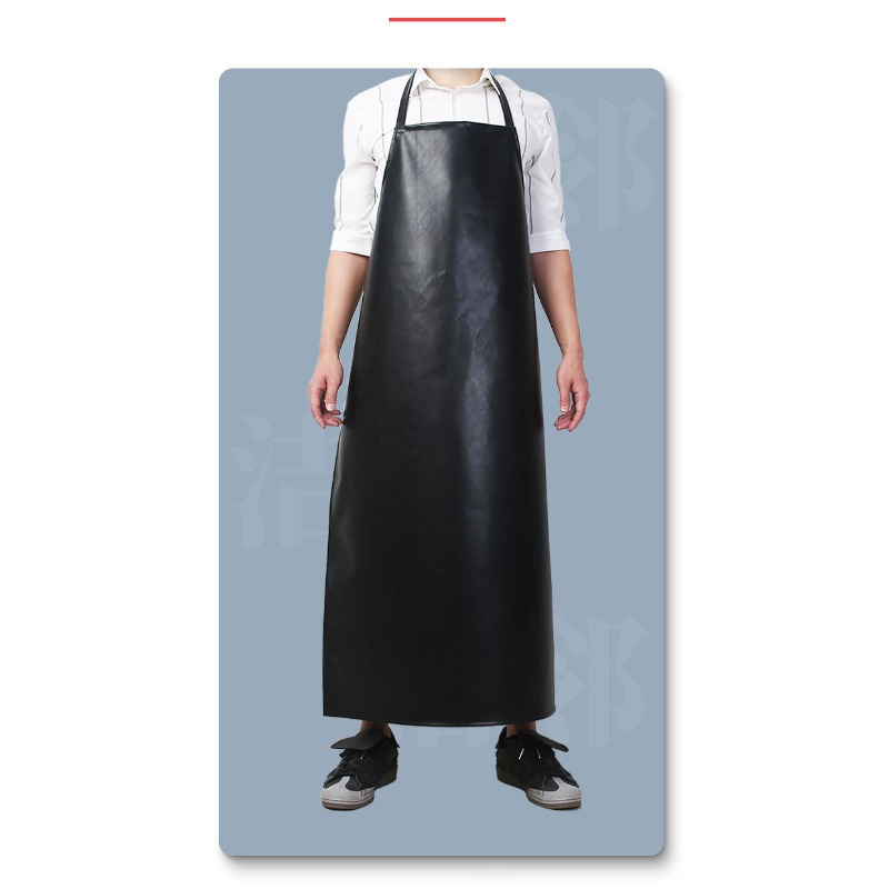 Delantal de cuero suave negro  - Leatherwork Apron reseña y precio