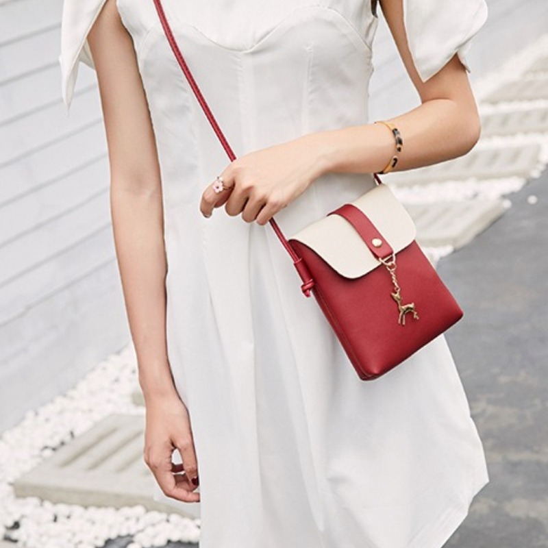 Nuevo Bolso con Colgante de Ci - Leather Workshop reseña y precio