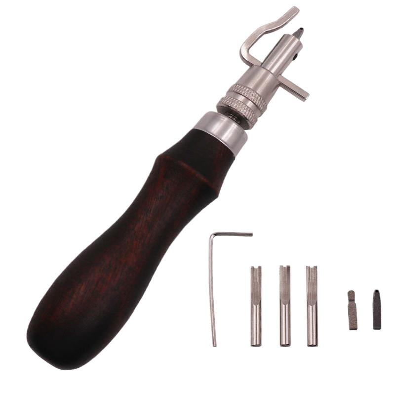 Herramienta de cuero 7 en 1, h - Leatherwork Edge Beveler reseña y precio