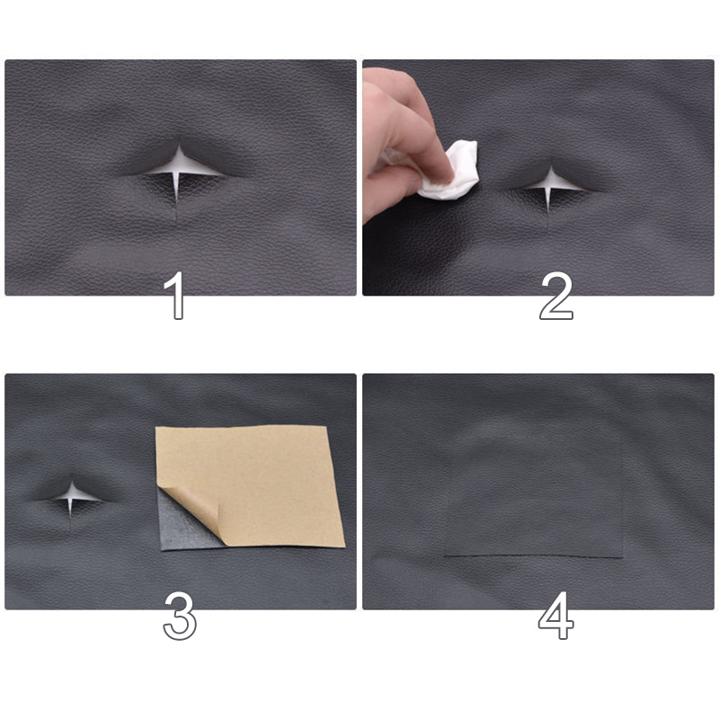 Parche de reparación de cuero, - Contact Cement Leather reseña y precio