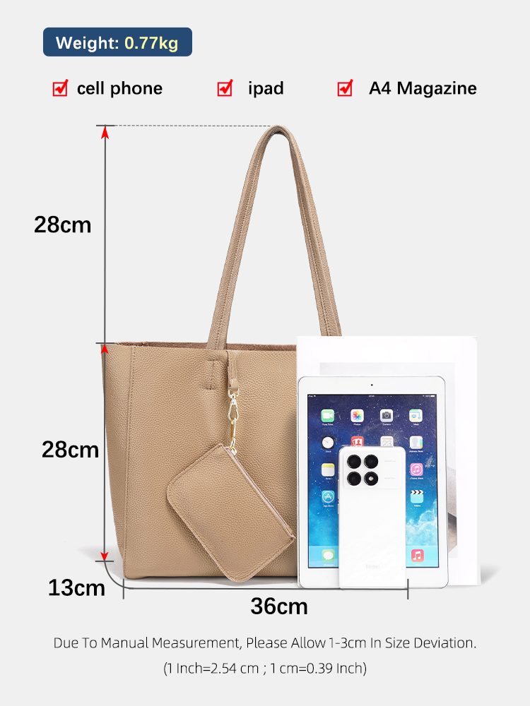 Bolsos grandes de piel auténti - Leather Workshop reseña y precio