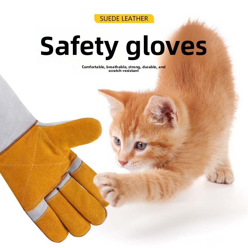 Guantes protectores resistente - Leatherwork Training reseña y precio
