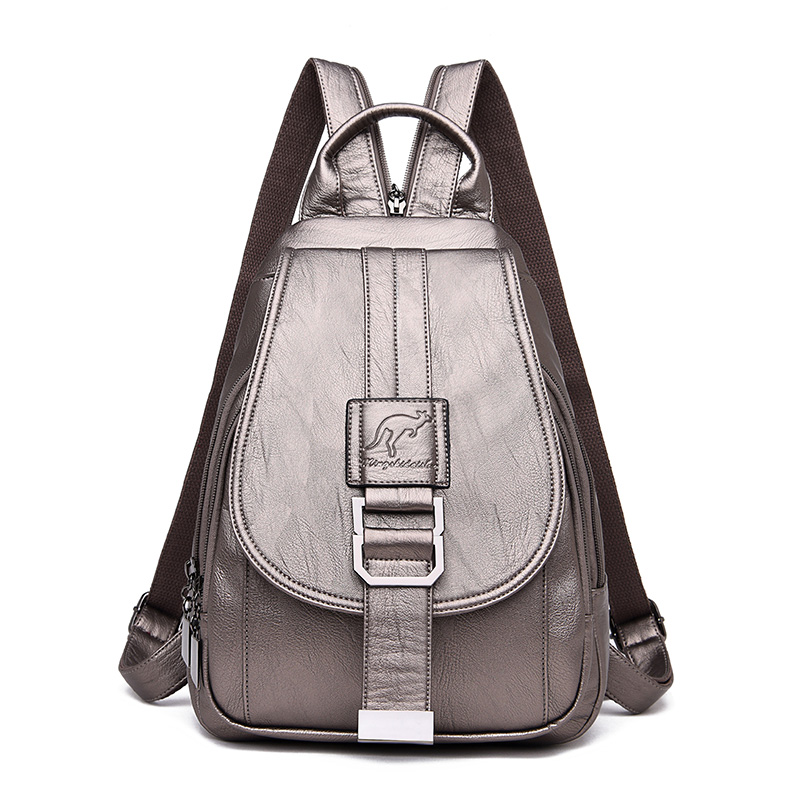 Mochilas de 6 colores para muj - Leather Work Backpack reseña y precio