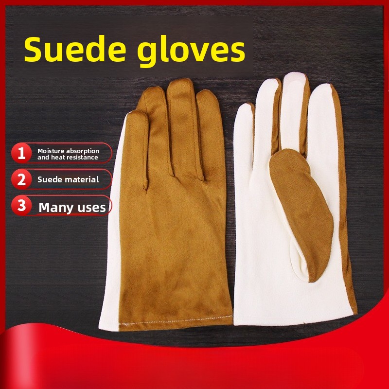 Guantes de etiqueta de gamuza: - Leatherwork Appreciation reseña y precio