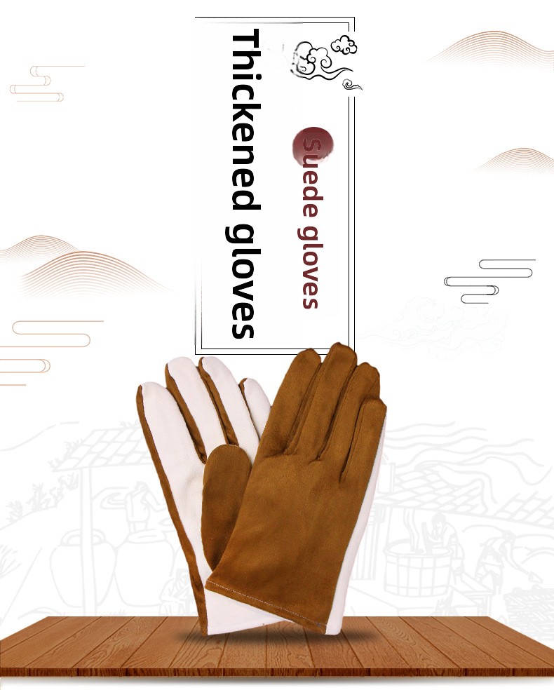 Guantes de etiqueta de gamuza: - Leatherwork Appreciation reseña y precio