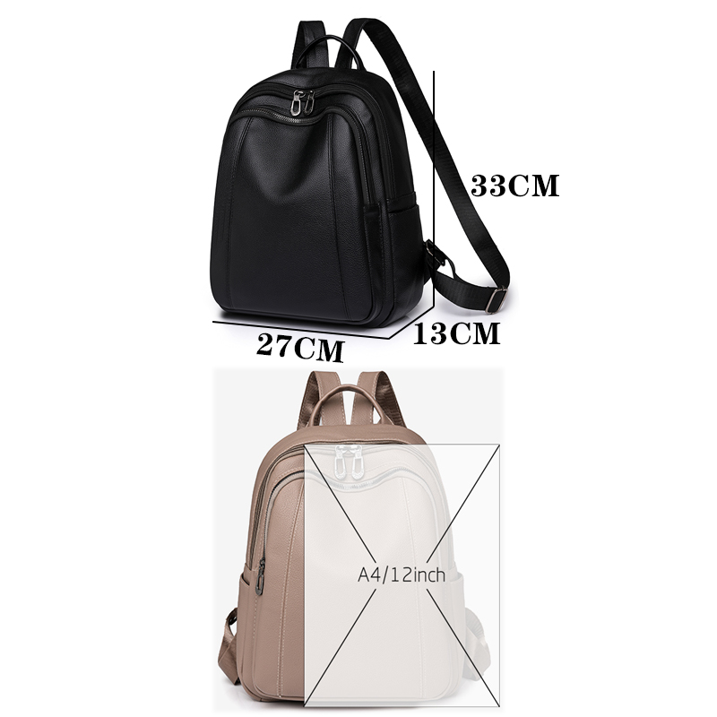 Mochila de cuero de alta calid - Leather Work Backpack reseña y precio