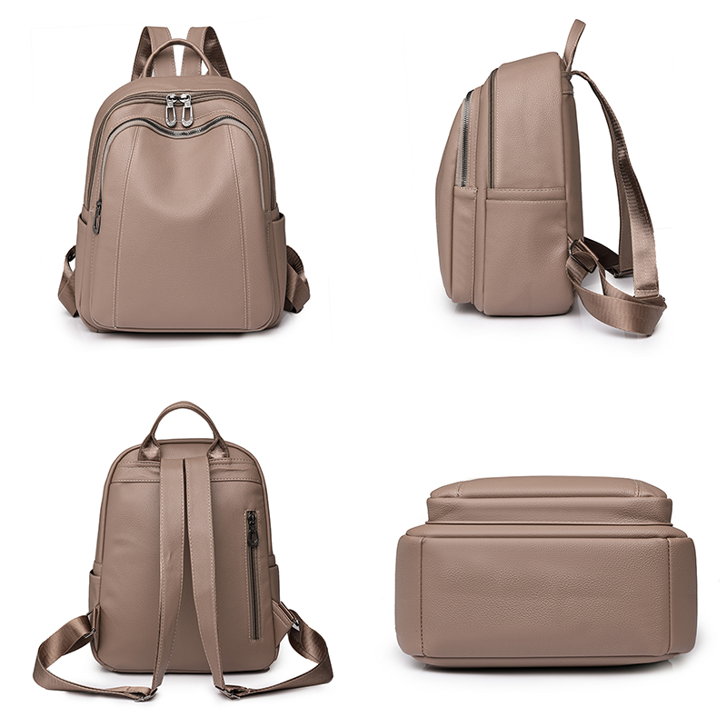 Mochila de cuero de alta calid - Leather Work Backpack reseña y precio