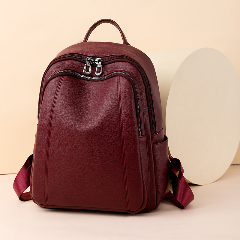 Mochila de cuero de alta calid - Leather Work Backpack reseña y precio