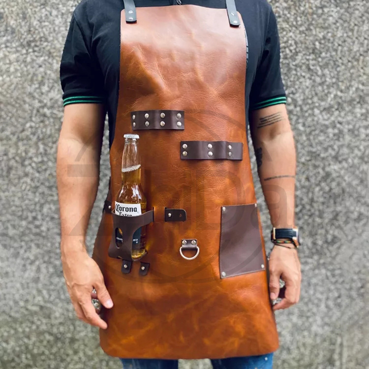 Delantal de Trabajo Multifunci - Leatherwork Apron reseña y precio