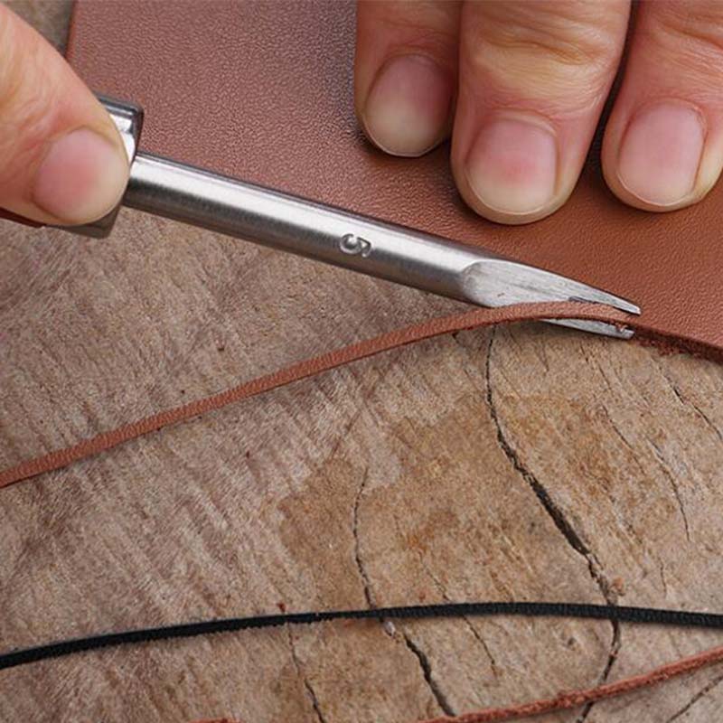 Biselador de bordes comunes de - Leatherwork Edge Beveler reseña y precio