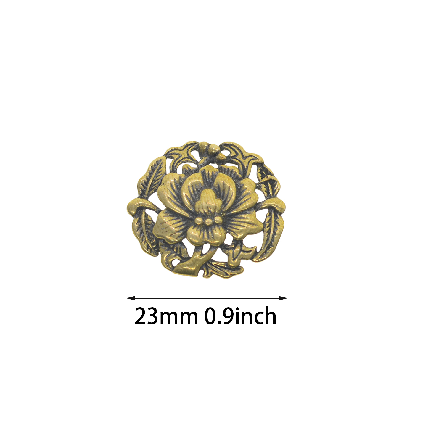 Remache hecho a mano de latón  - Leatherwork Ruler reseña y precio