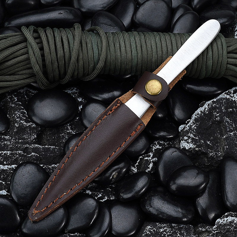 Cuchillo de té de acero inoxid - Leather Workshop reseña y precio
