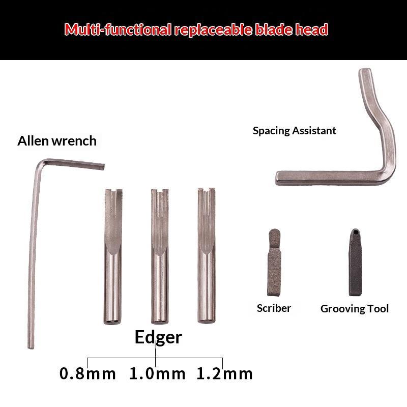 Herramienta de cuero 7 en 1, h - Leatherwork Edge Beveler reseña y precio
