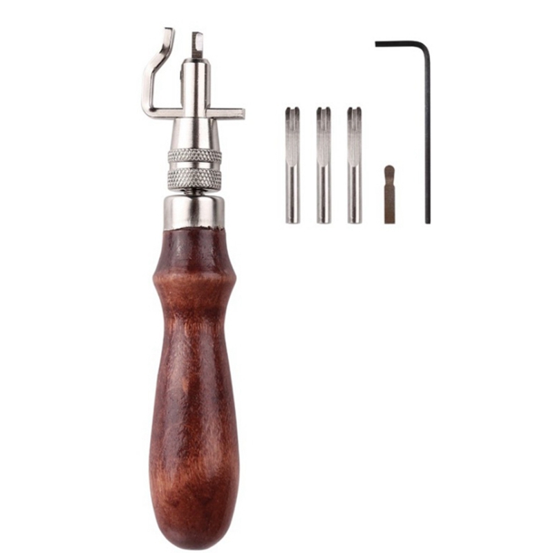 AT13 7 en 1 ranuradora de cost - Leather Edge Beveler reseña y precio