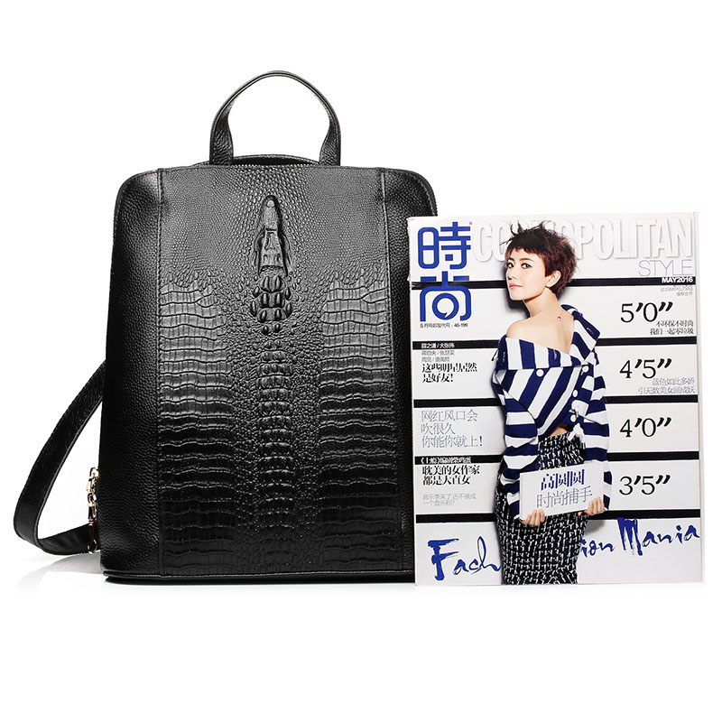 Mochila Zency de piel de cocod - Leather Work Backpack reseña y precio