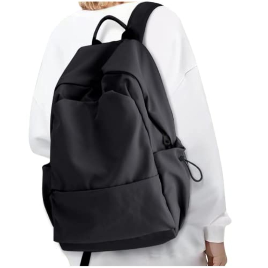 Mochila negra para mujer, moch - Leather Work Backpack reseña y precio